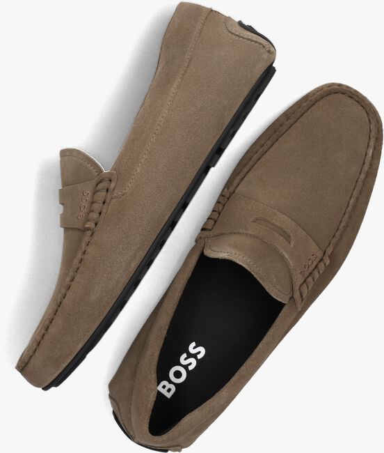 BOSS NOEL_MOCC Loafers en marron - large
