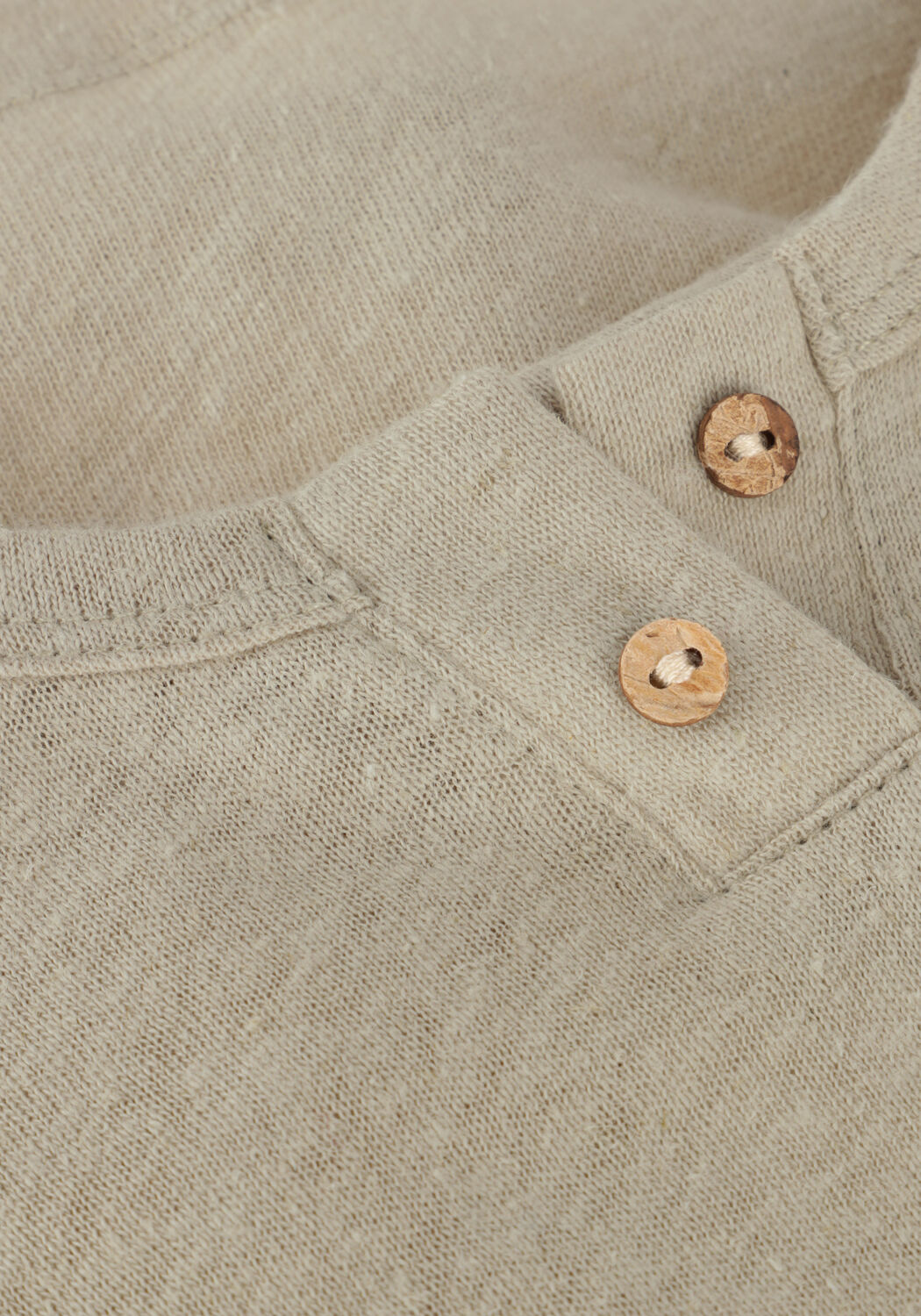 PLAY UP T-shirt JERSEY T-SHIRT en beige - large