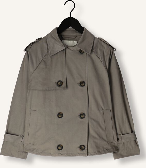Olijf MY ESSENTIAL WARDROBE Jassen MIRAMW SHORT TRENCHCOAT Olijf MY ESSENTIAL WARDROBE Jassen MIRAMW SHORT TRENCHCOAT - large