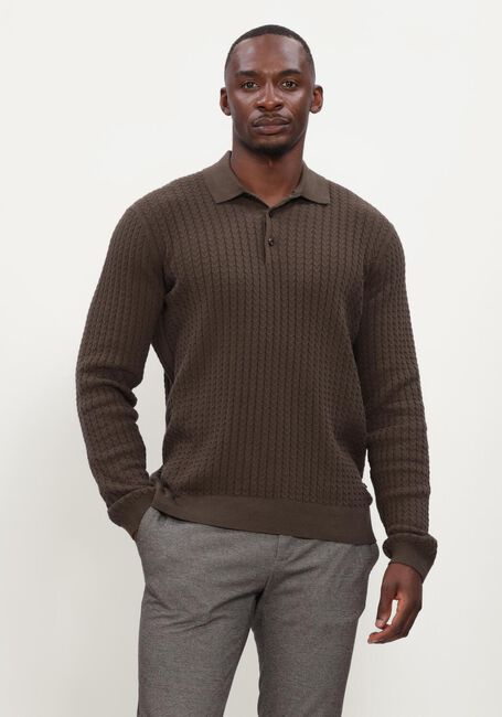 MATINIQUE Polo MAPOLO LONG BB en marron - large