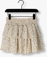 CARLIJNQ Mini-jupe MINI DOTS - LAYERED SKIRT en blanc - medium