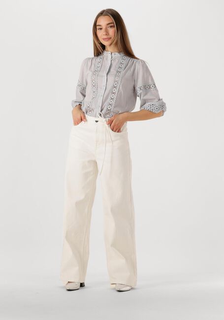 Grijze LOLLYS LAUNDRY  JUNELL SHIRT LS - large
