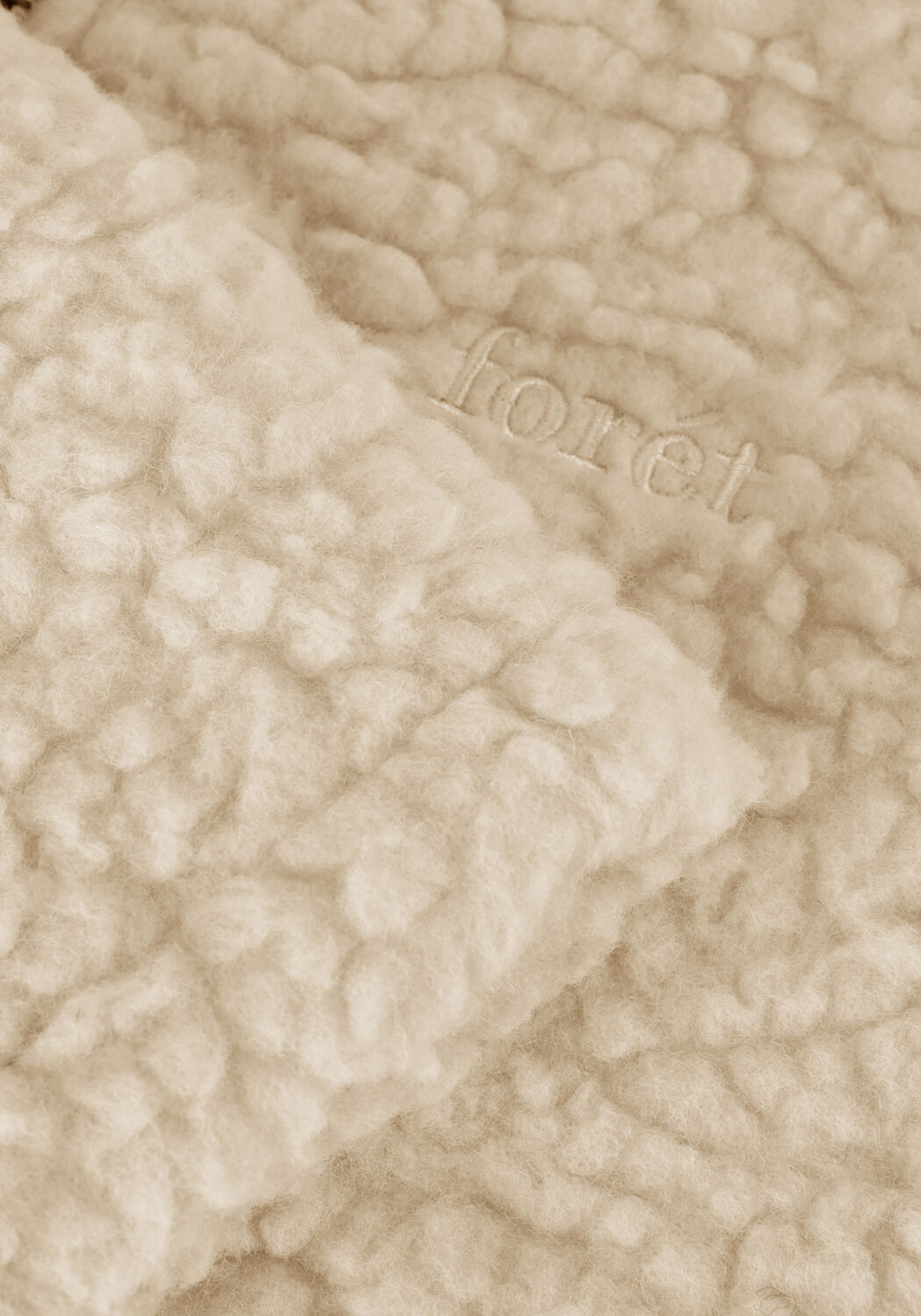 FOR&Eacute;T Pull WAVE HALF ZIP &Eacute;cru - large