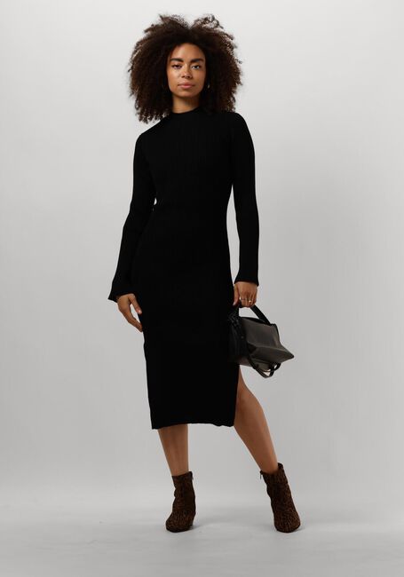Zwarte MSCH COPENHAGEN Midi jurk MSCHJENETTA HASLE DRESS Zwarte MSCH COPENHAGEN Midi jurk MSCHJENETTA HASLE DRESS - large