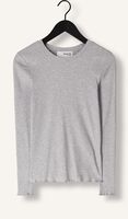SELECTED WOMEN ANNA LS CREW NECK TEE S Hauts & T-shirts en gris SELECTED WOMEN ANNA LS CREW NECK TEE S Hauts & T-shirts en gris - medium
