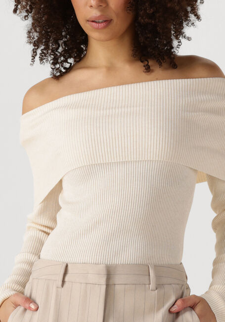 BRUUNS BAZAAR T-shirt TONNA KNIT Écru - large