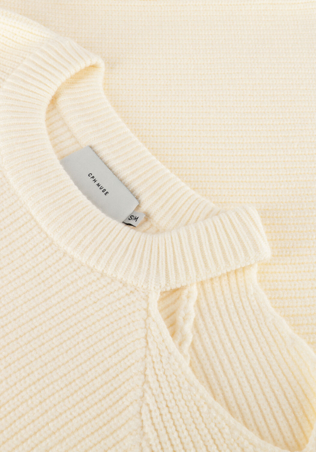 Ecru COPENHAGEN MUSE Sweater CMCOLIN-PULLOVER - large