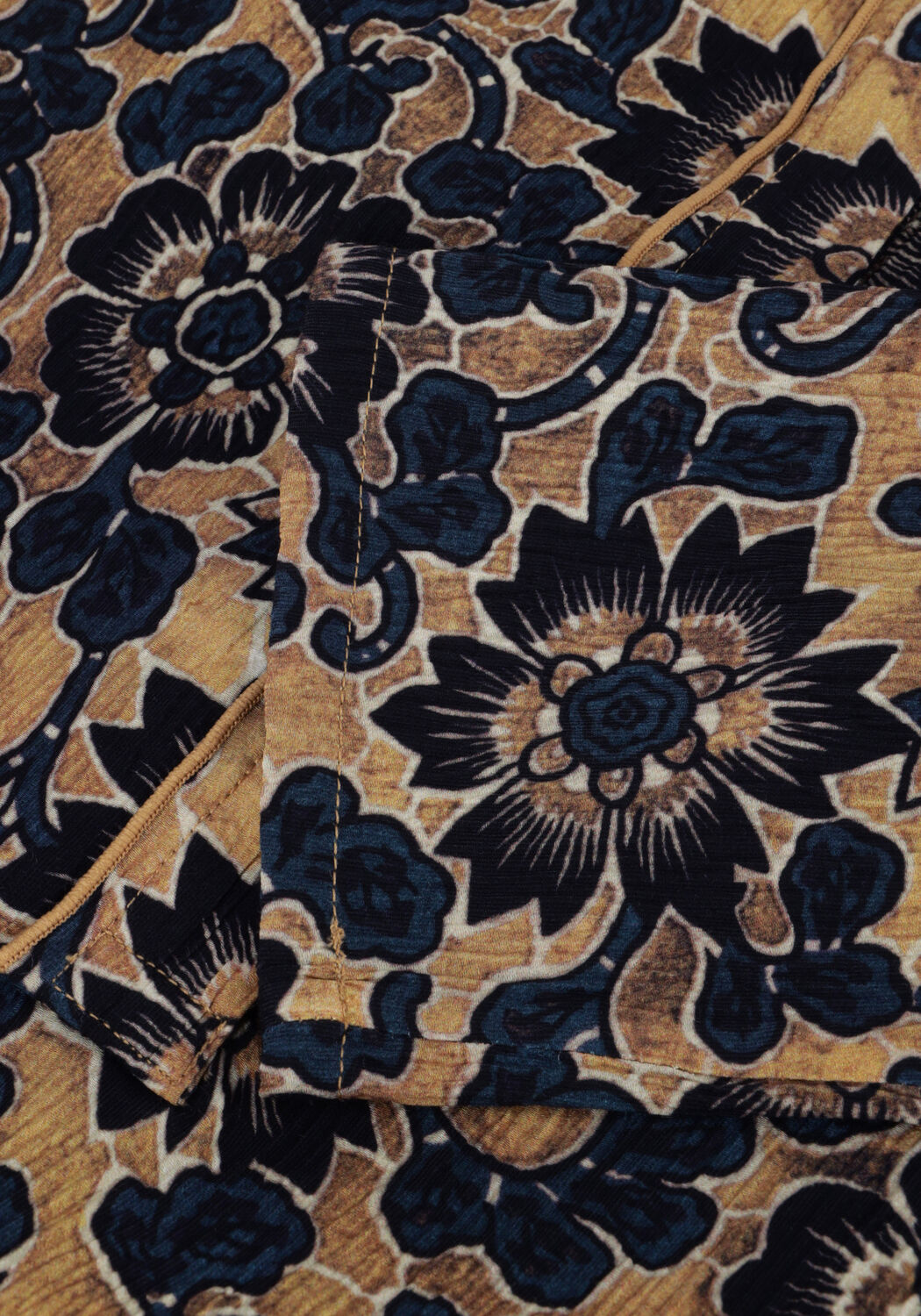 Gele DEA KUDIBAL Midi jurk YANNA - large