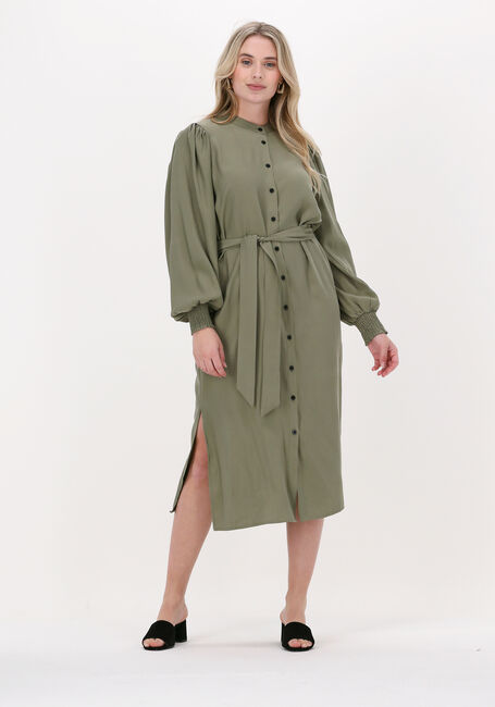 MOVES Robe midi KOLMAN 1867 Olive - large