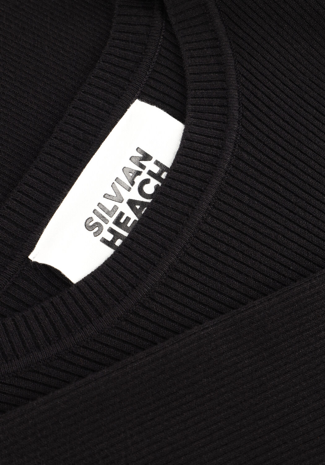 Zwarte SILVIAN HEACH Maxi jurk MIDI DRESS SZABO - large