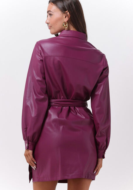 LIU JO Mini robe ABITO SPALMATO CLASSY COATED en violet - large