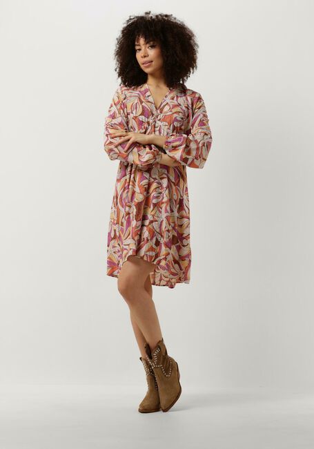 CATWALK JUNKIE Mini robe V-NECK DRESS WITH STRAPS DETAIL en multicolore - large