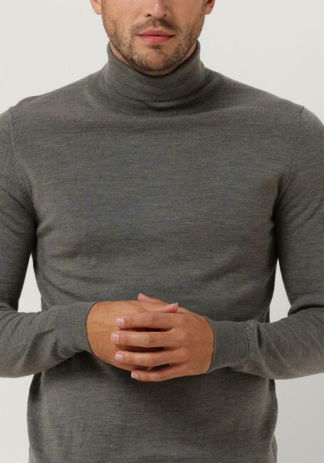 Groene PROFUOMO Coltrui PULLOVER ROLL NECK - large