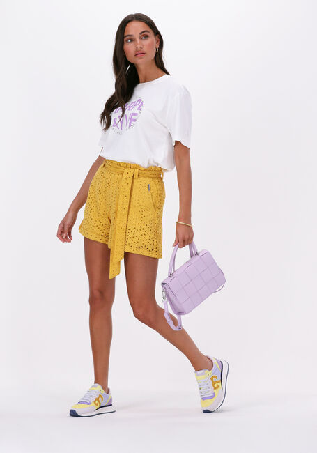 HARPER & YVE Pantalon courte DEMI-SH en jaune - large