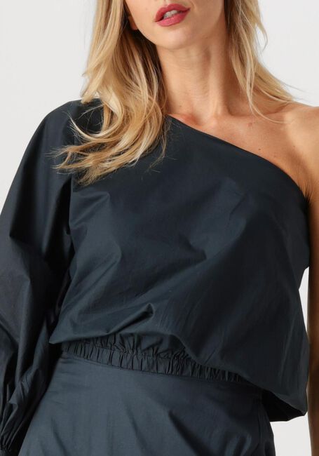 Blauwe BY-BAR  BELLA POPLIN BLOUSE - large