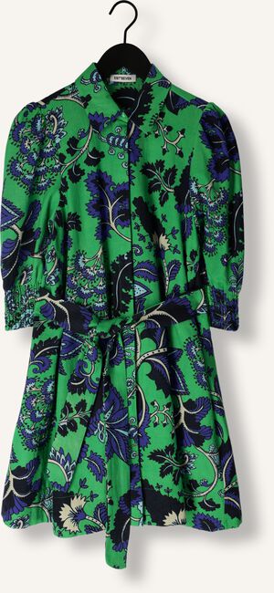 Groene EST'SEVEN Mini jurk ELISE DRESS Groene EST'SEVEN Mini jurk ELISE DRESS - large