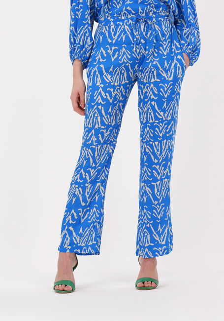 Blauwe MOLIIN Flared broek KELLY - large