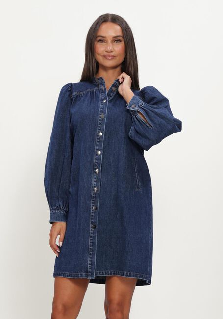 CO'COUTURE Mini robe DENICECC LS DENIM DRESS Bleu fonc&eacute; - large