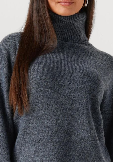 WITHBLACK Pull WBLALVA LONG ROLL NECK SWEATER Bleu foncé - large