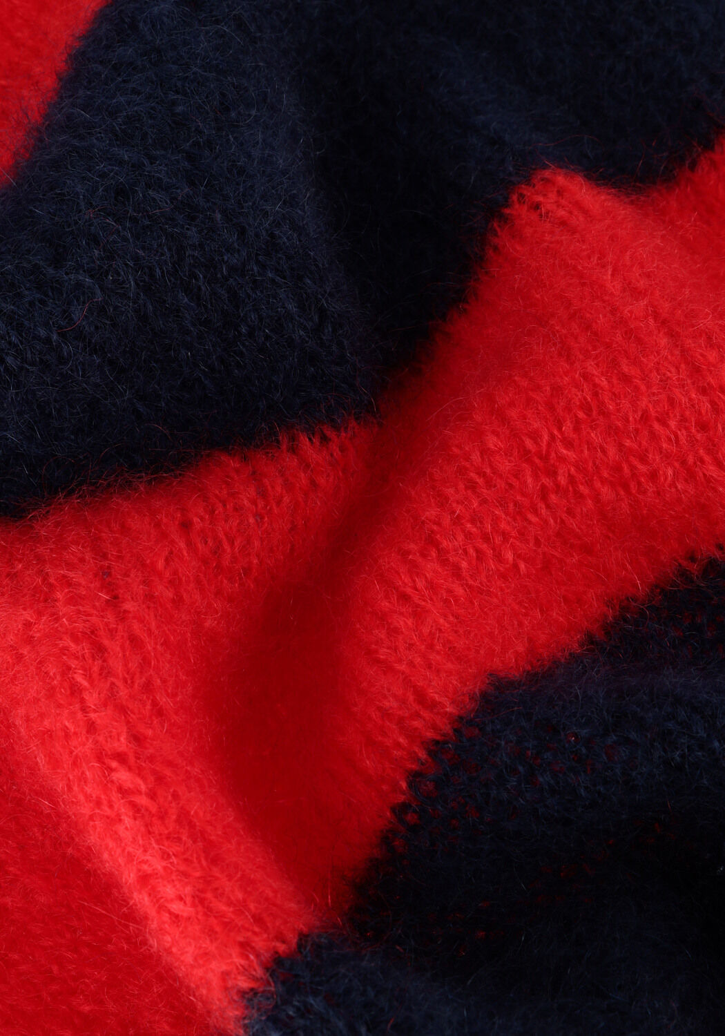 BY-BAR Pull SIAN STRIPE PULLOVER en rouge - large