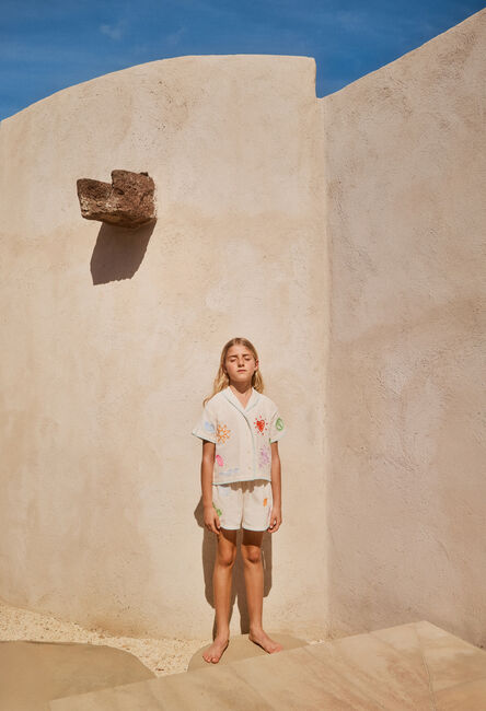 Witte MOLO Korte broek ANNABELLA - large