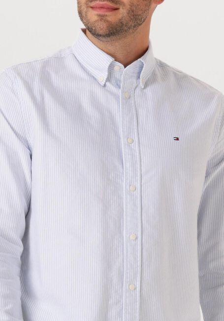 TOMMY HILFIGER Chemise décontracté HERITAGE OXFORD STRIPE RF SHIRT Bleu clair - large