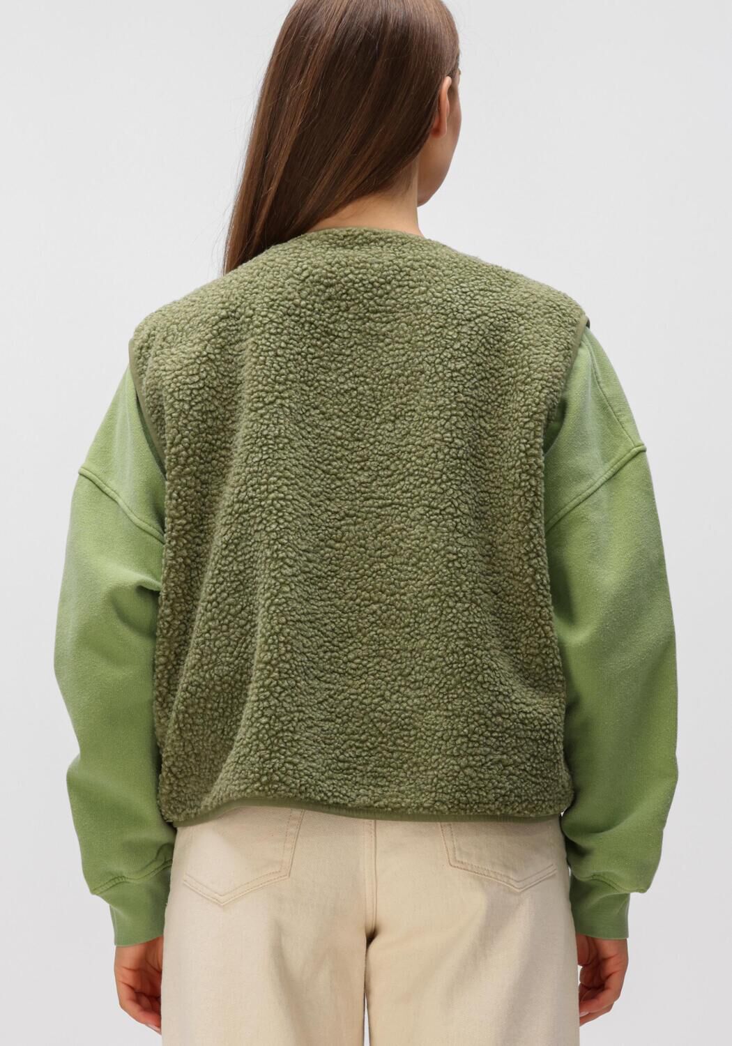 Groene AMERICAN VINTAGE Sweater HOKTOWN - large