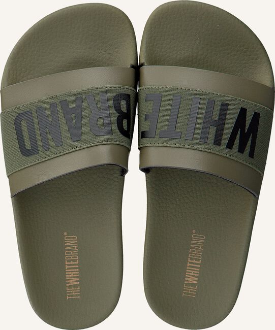 Groene THE WHITE BRAND Badslippers ELASTIC MINIMAL KIDS Groene THE WHITE BRAND Badslippers ELASTIC MINIMAL KIDS - large