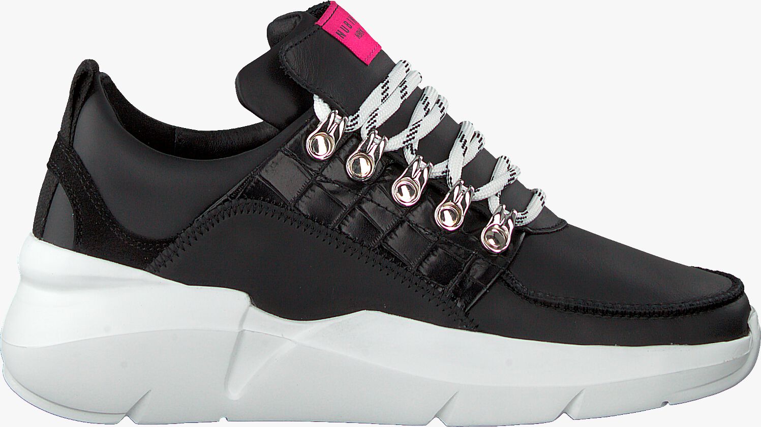 Decoratief vriendschap Aanval Zwarte NUBIKK Lage sneakers LUCY ROYAL | Omoda