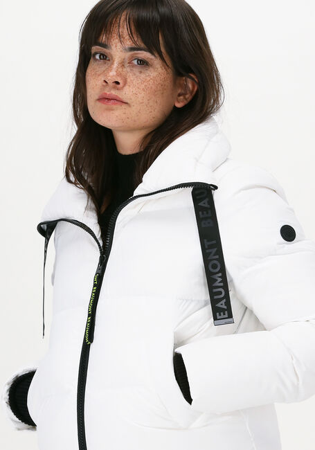 BEAUMONT Veste matelassé PUFFER RECYCLED SHORT JACKET en blanc - large
