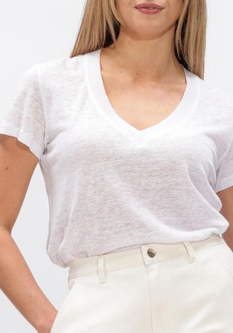 Witte JANICE T-shirt LEE - large