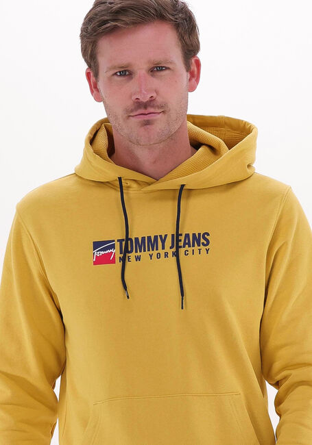 TOMMY JEANS Chandail TJM ENTRY ATHLETICS HOODIE Ocre - large