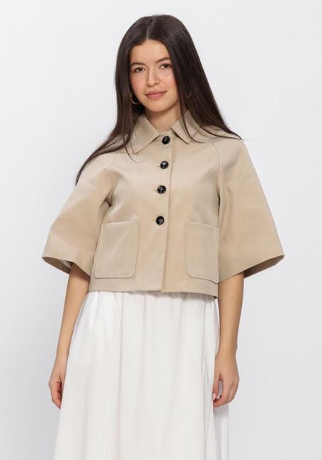 NEO NOIR Trenchcoats ROSEMMA TRENCH MINI JACKET en beige - large