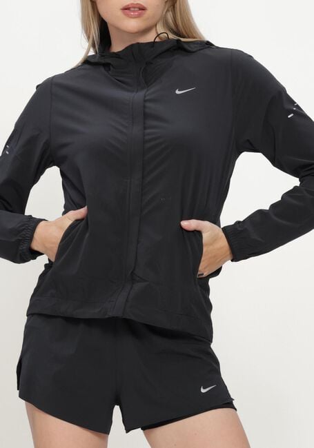 Zwarte NIKE Sportvesten NIKE SWIFT REPEL OPVOUWBAAR JACK - large