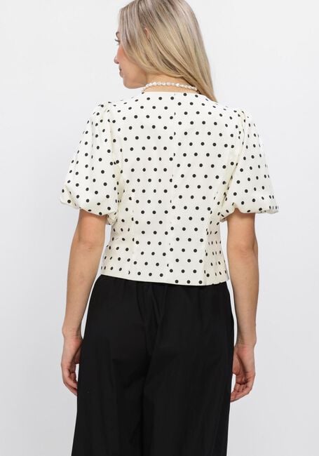 Gebroken wit NEO NOIR  ANELA DOT BLOUSE - large