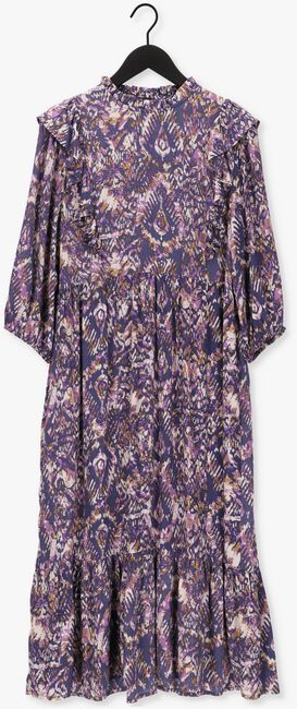 Paarse LOLLYS LAUNDRY Midi jurk CANA DRESS - large