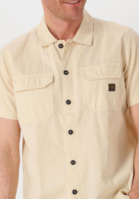 PME LEGEND Chemise décontracté SHORT SLEEVE SHIRT CTN  BEDFORD en beige - large