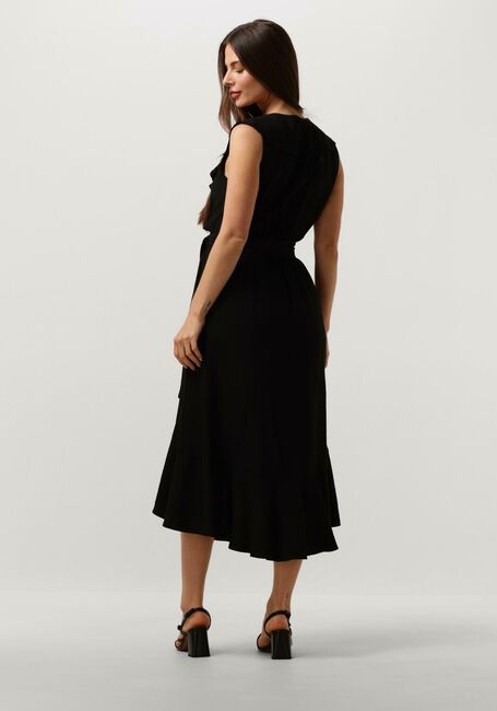 ACCESS Robe midi SLEEVELESS DRESS WITH RUFFLES en noir - large