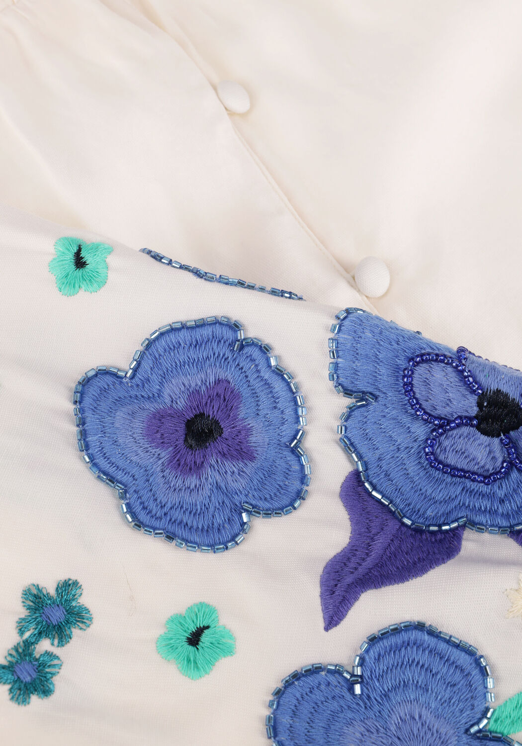 Ecru FABIENNE CHAPOT  HARRY BLOUSE 28 - large