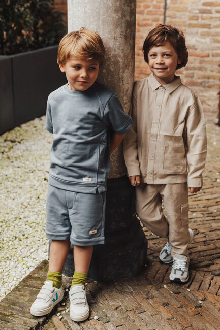 Beige BAJE STUDIO Joggingbroek MAKAI - large