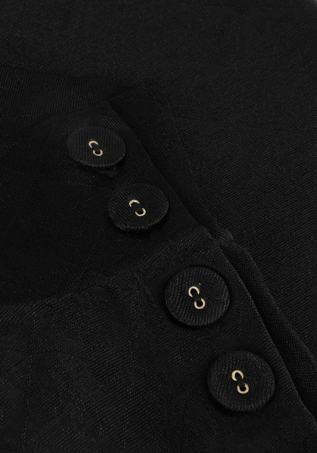 Zwarte GUESS Top TURTLE CRYSTAL TOP - large