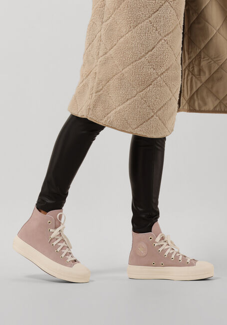 CONVERSE Baskets montantes CHUCK TAYLOR ALL STAR LIFT HI en rose - large