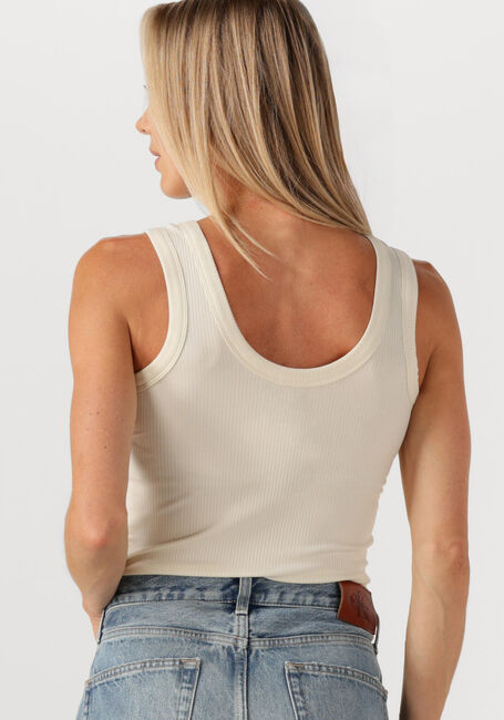 Ecru CALVIN KLEIN Top A-MODAL RIB TANK - large