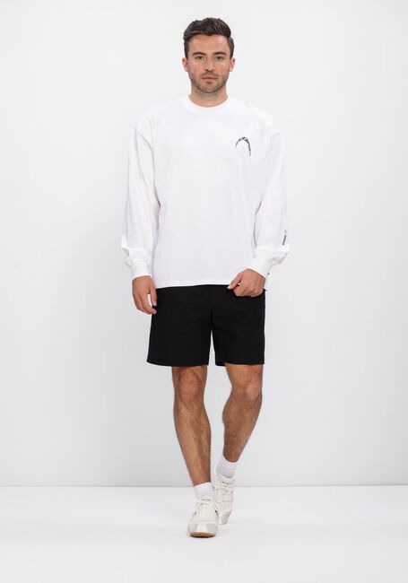 WOODBIRD T-shirt WBBEAM LS WARP TEE en blanc - large