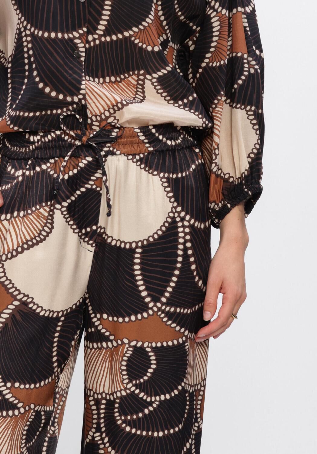 SUMMUM TROUSERS ALL OVER TWILL Pantalons en multicolore - large