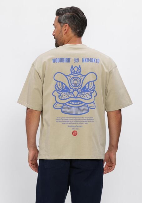WOODBIRD T-shirt WBBAINE LION TEE Sable - large