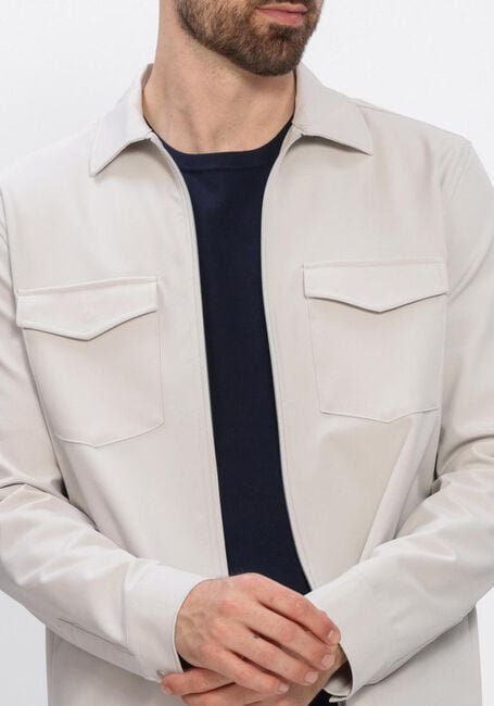 BLUE INDUSTRY Surchemise BLUE INDUSTRY SHIRTJACKET en beige - large