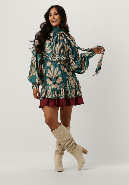 AMAYA AMSTERDAM Mini-jupe AMY BLUE en bleu - large