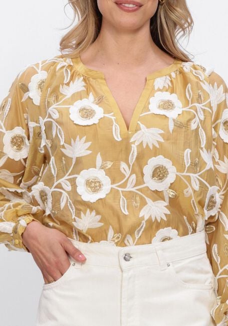 AAIKO ALANZA 3D TEN 518 Blouses en or - large