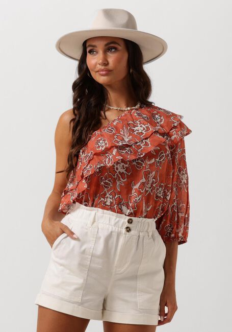 CIRCLE OF TRUST Haut MARLOES TOP en orange - large
